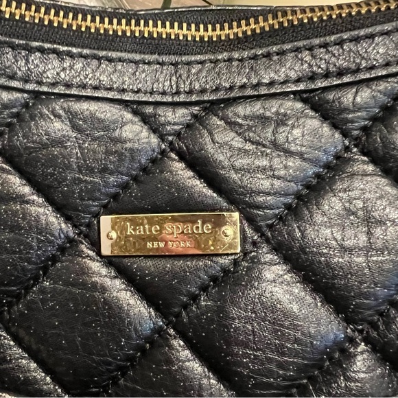 Kate Spade Maryanne Quilted Bag - Black Leather with Chain Details - Picture 2 of 11